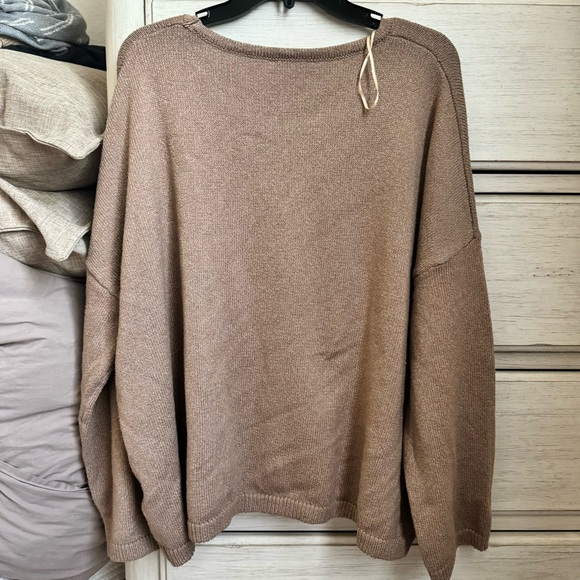 Hyve Mocha Dolman Sweater - Picture 6 of 7